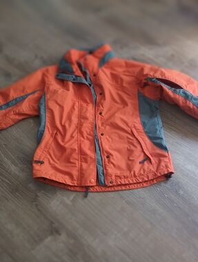 Columbia Interchange 3-in-1 jacket (Orange/Grey) A-